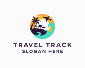 Tropical Island Flight Travel logo