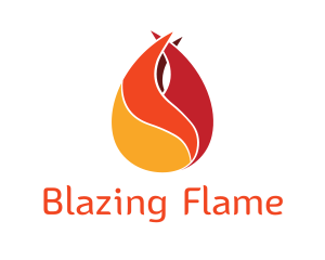 Hot Flame Claw logo design