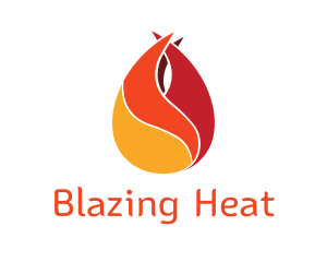 Hot Flame Claw logo design