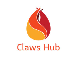 Hot Flame Claw logo