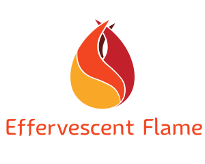 Hot Flame Claw logo design