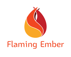 Hot Flame Claw logo design