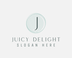 Blue Feminine Brand logo design