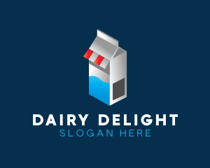 Dairy Milk Market logo design