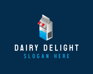 Dairy Milk Market logo design