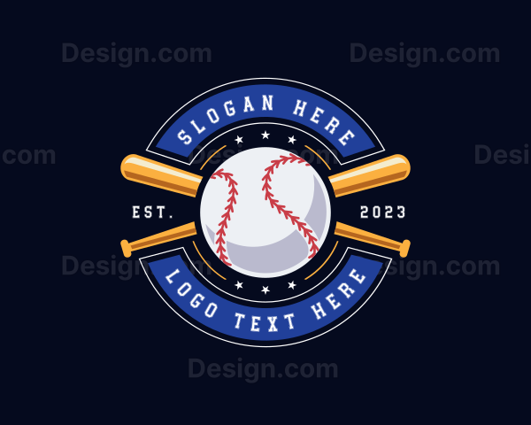 Baseball Team Tournament Logo