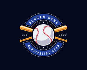 Baseball Team Tournament logo design