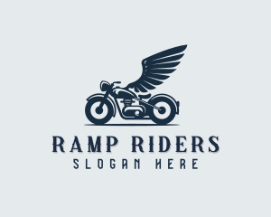  Motorbike Vehicle Rider logo design