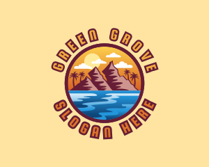 Mountain Sea Beach logo