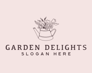 Botanical Floral Landscaping logo design