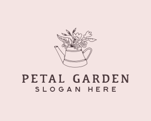 Botanical Floral Landscaping logo design