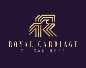 Royal Golden Eagle logo design