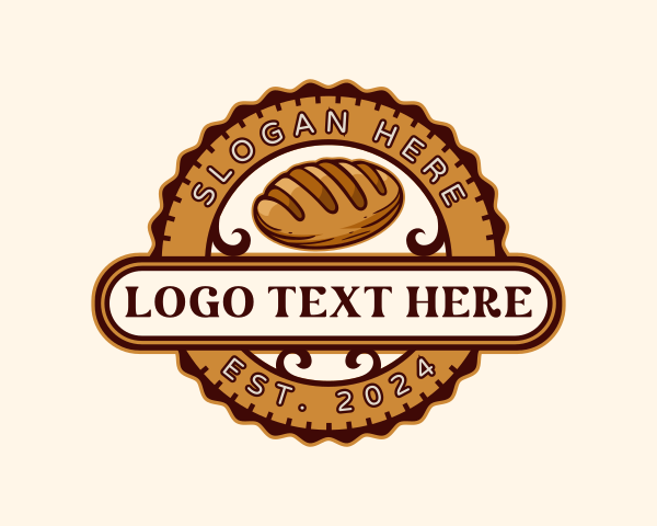 Bakery Bread Loaf logo