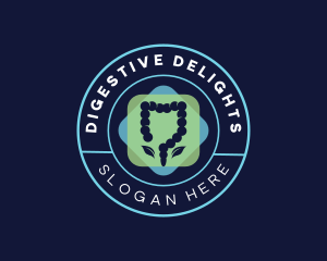 Intestine Gut Wellness logo design