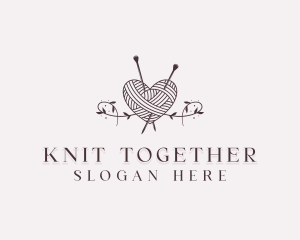 Knitting Needles Handcrafted logo