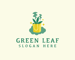 Weed Paper Bag logo design