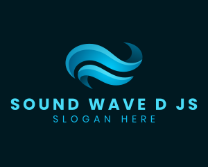 Hydro Water Wave logo design