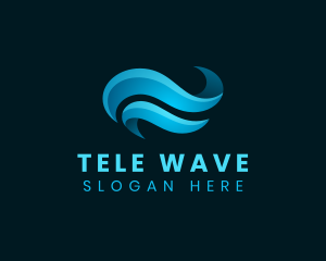 Hydro Water Wave logo design