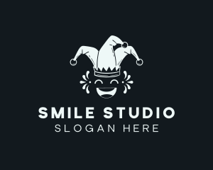 Jester Joker Smile logo