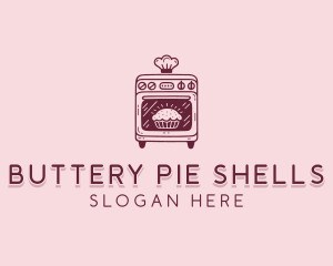 Pie Baking Oven logo design