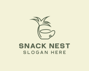 Palm Tree Cafe  logo design