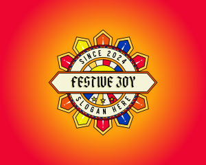 Philippine Festive Fiesta logo design