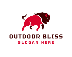 Wild Bison Livestock logo design