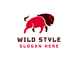 Wild Bison Livestock logo design