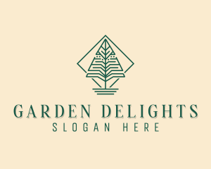 Horticulture Tree Garden logo design