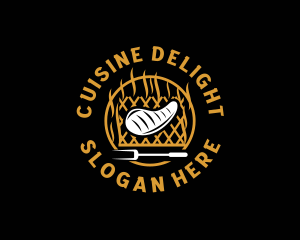 Steak Grill Restaurant logo design