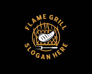 Steak Grill Restaurant logo design