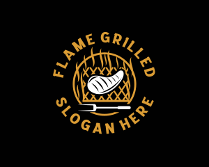 Steak Grill Restaurant logo design