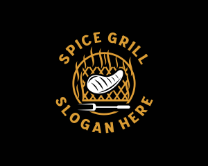 Steak Grill Restaurant logo design