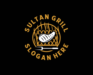 Steak Grill Restaurant logo design