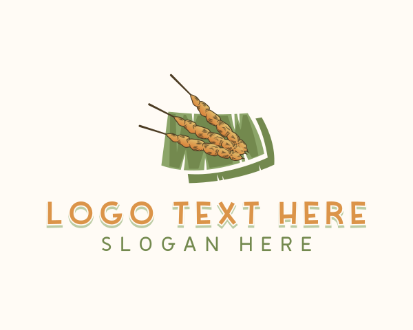 Banana Leaf logo example 1