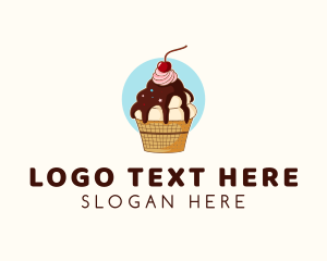 Sundae Ice Cream logo