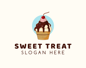 Sundae Ice Cream logo