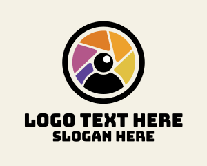 Colorful Shutter Photobooth logo