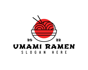 Japanese Ramen Noodles logo