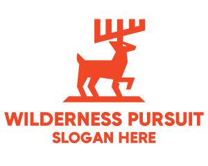 Wildlife Deer Hunting  logo