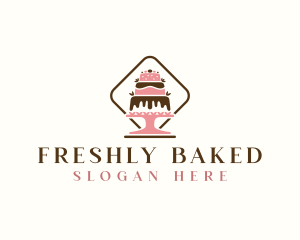 Celebration Cake Baking logo design