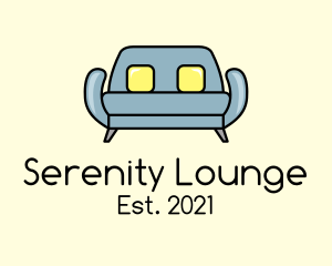 Modern Sofa Furniture logo design