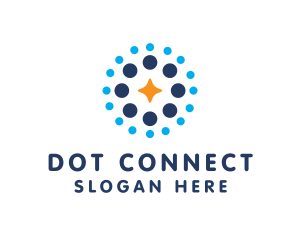 Generic Star Dots logo design