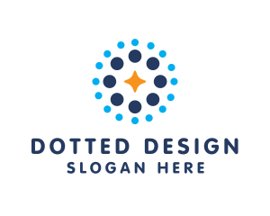 Generic Star Dots logo design