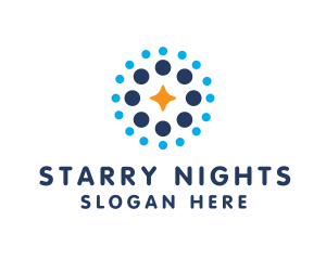 Generic Star Dots logo design