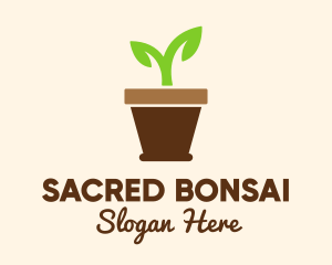 Garden Seedling Plant  logo