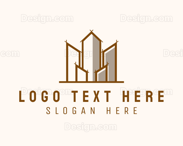 Luxury Hotel Architecture Logo