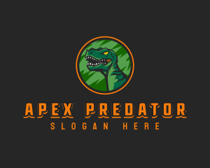 Jurassic  Dinosaur Esport logo design