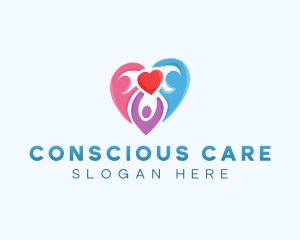 Heart Family Care logo design