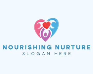 Heart Family Care logo design